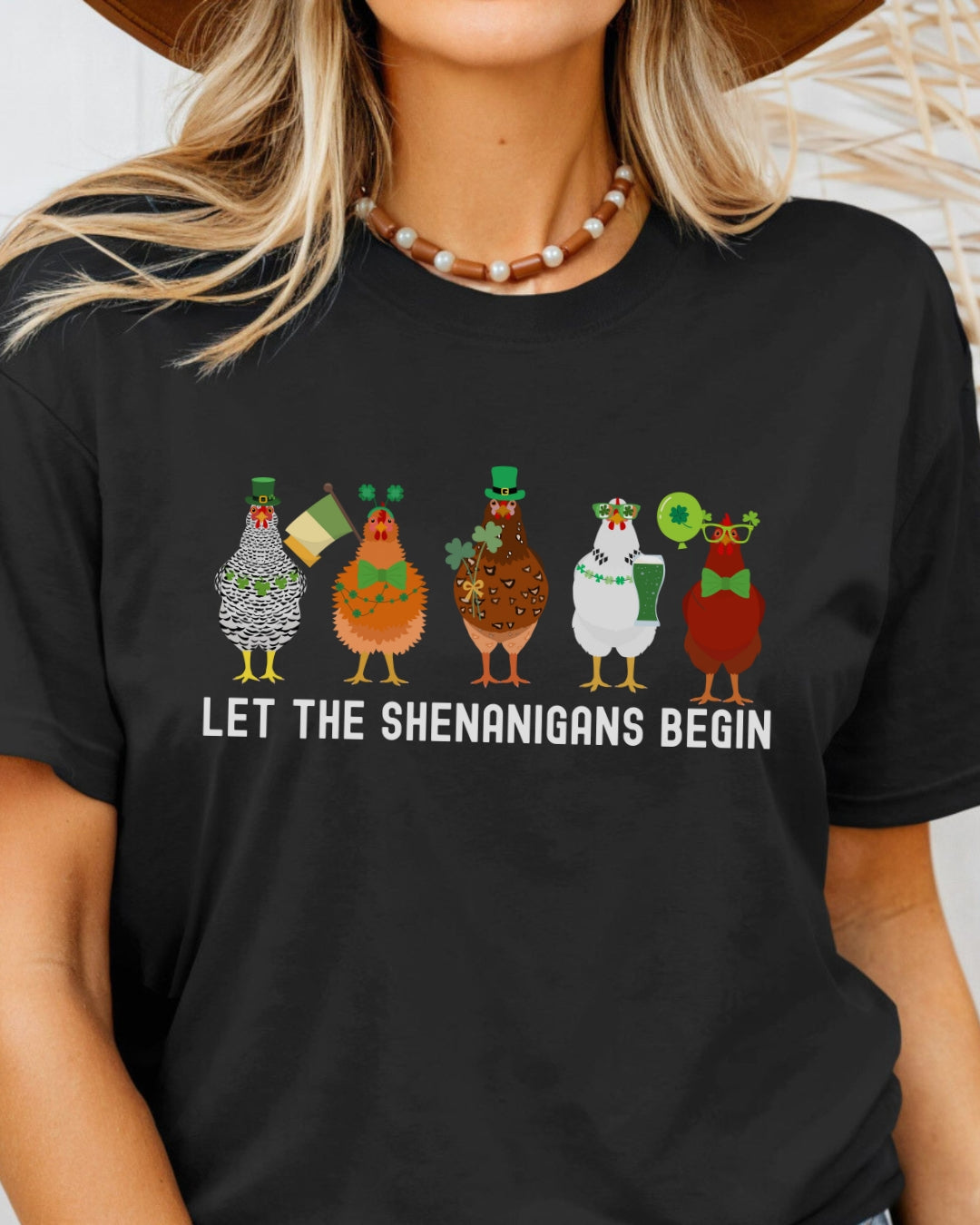 St. Patty's Day Chickens Tee