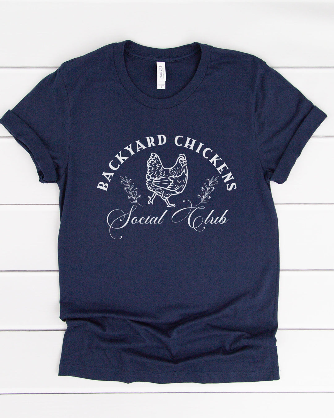 Backyard Chickens Social Club Tee