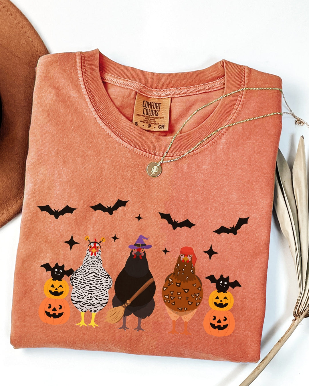Halloween Chickens Tee