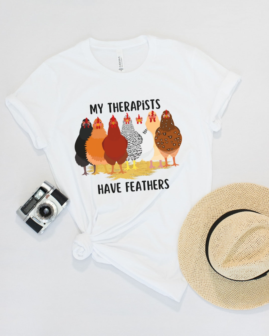 Therapist Chickens Tee