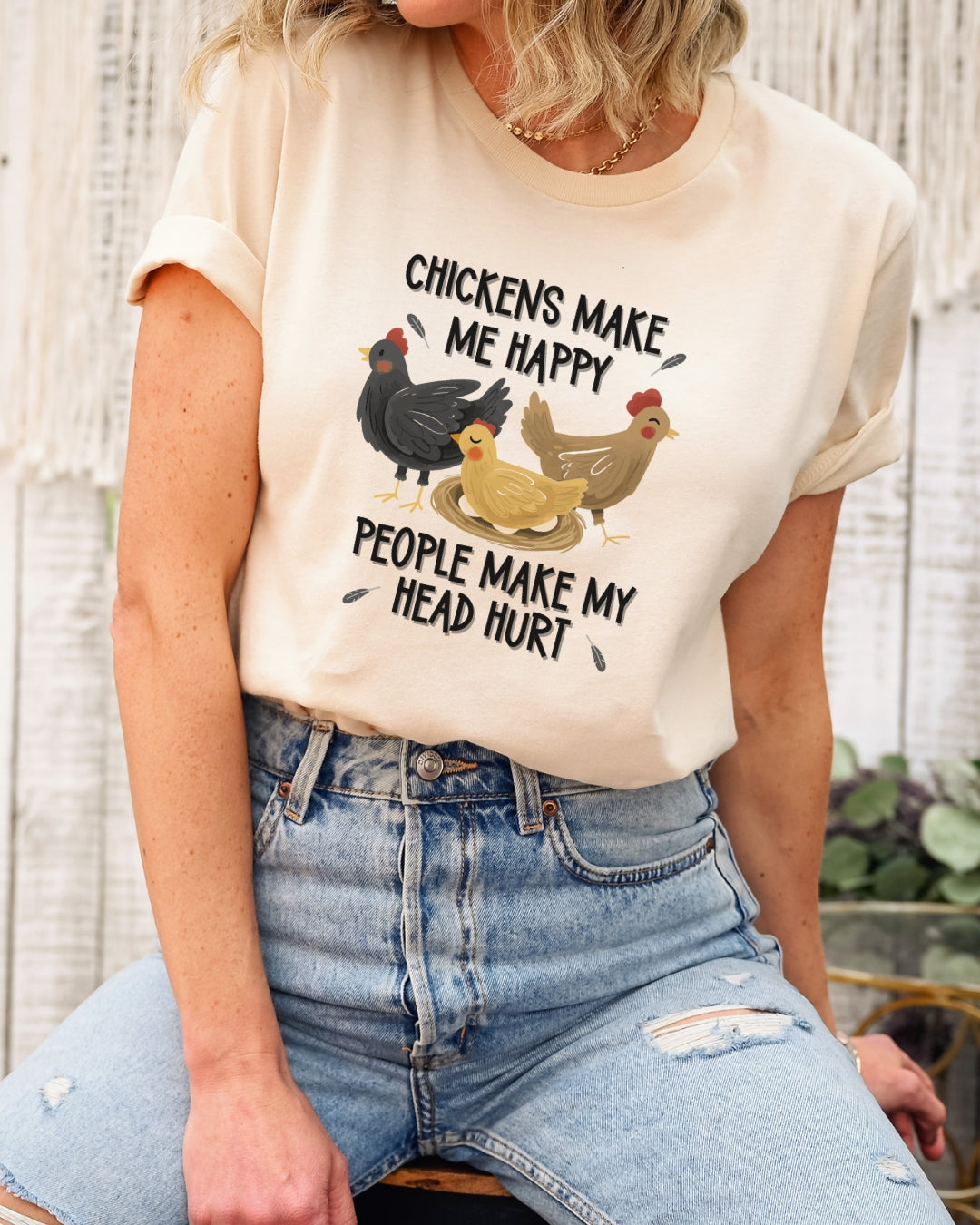 Happy Chickens Tee