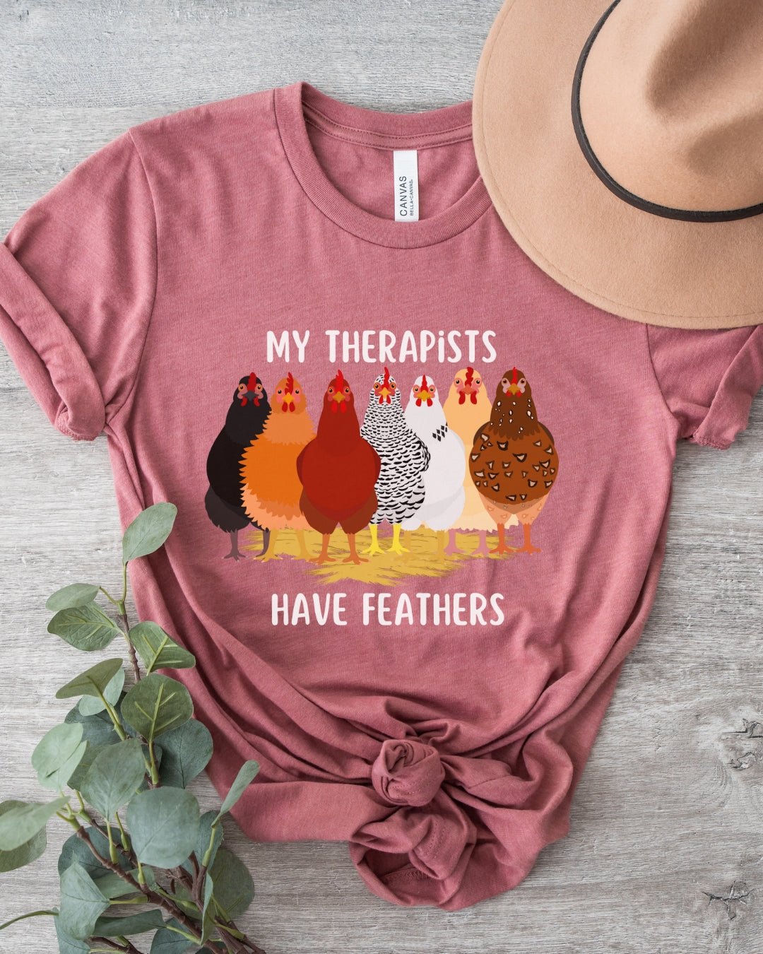 Therapist Chickens Tee