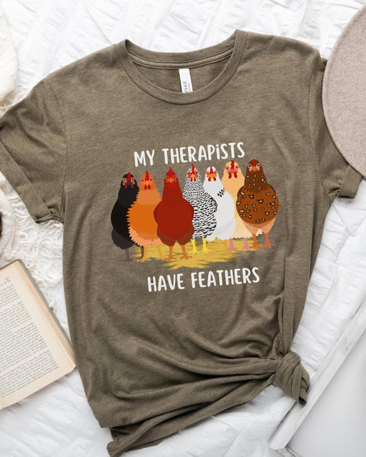 Therapist Chickens Tee