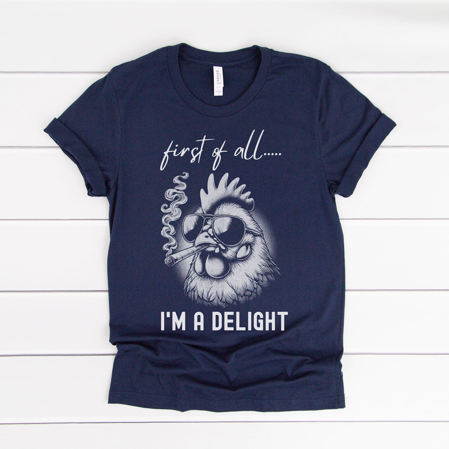 I'm a Delight Chicken Tee