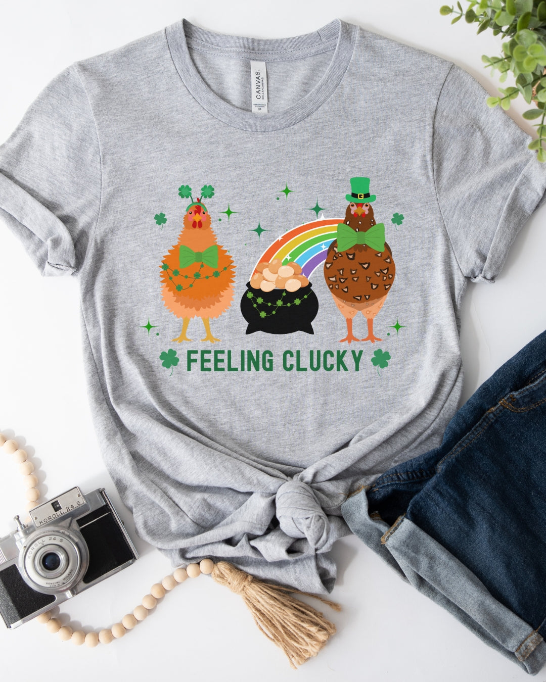 Feeling Clucky St. Patrick's Tee