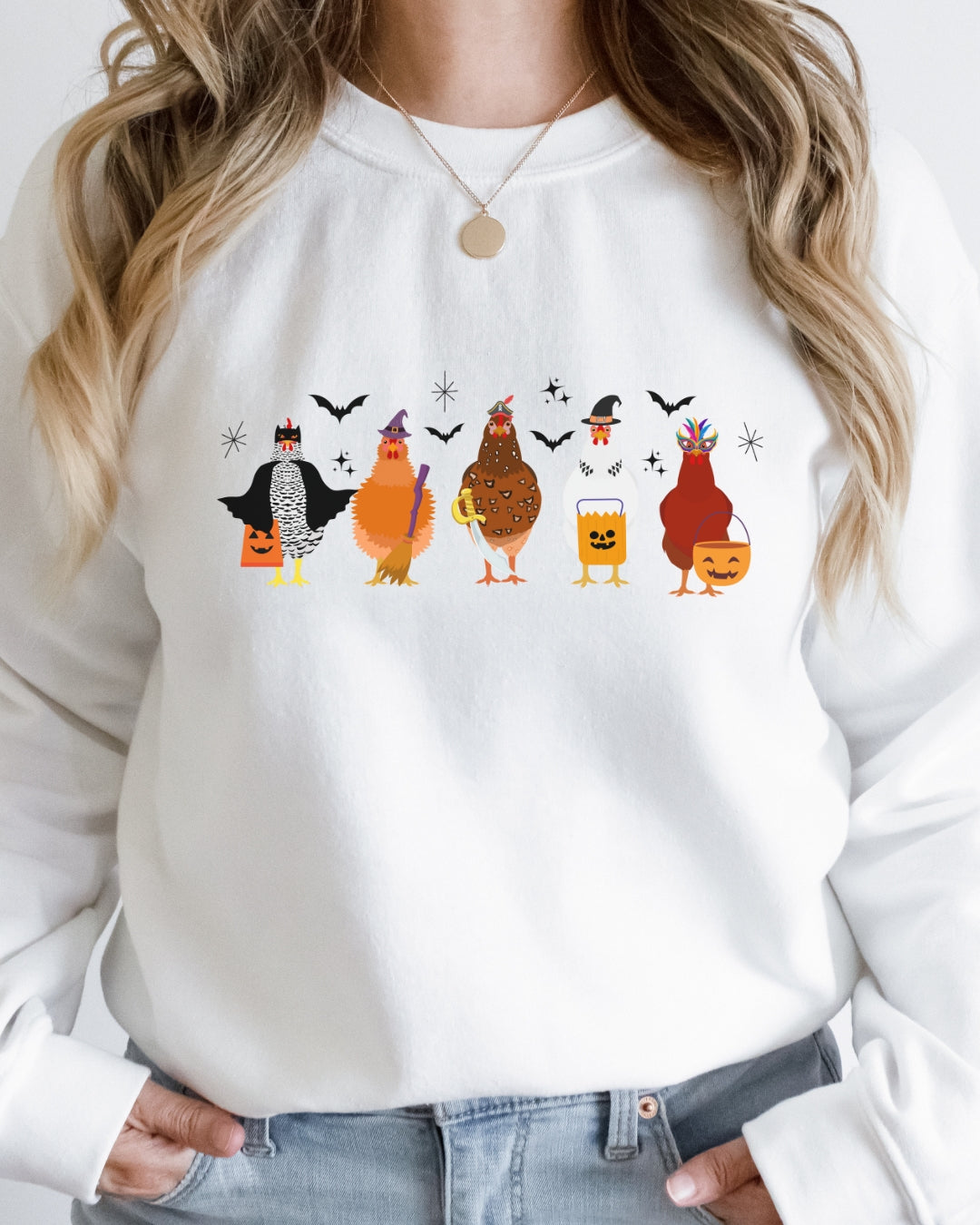 Chicken Halloween Sweatshirt