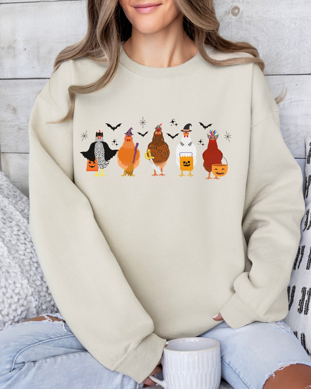 Chicken Halloween Sweatshirt