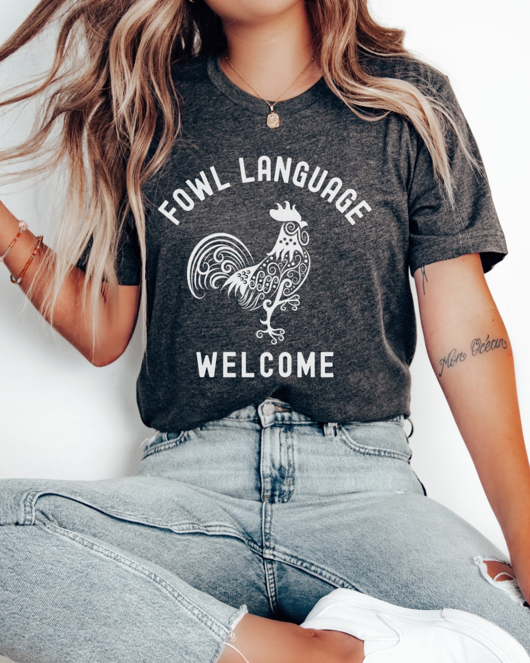 Fowl Language Welcome Tee