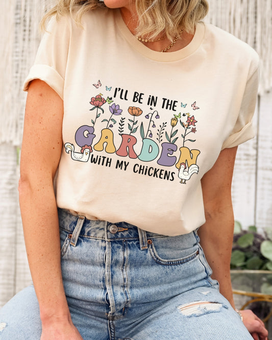 Garden and Chickens Tee