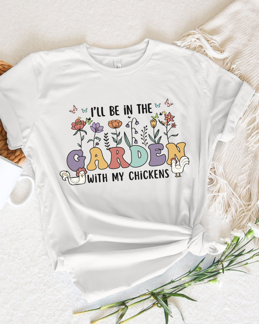 Garden and Chickens Tee