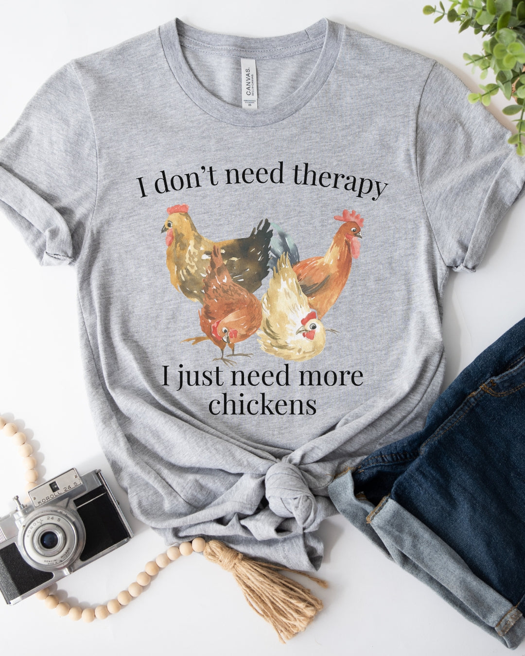 Therapy Chicken Tee