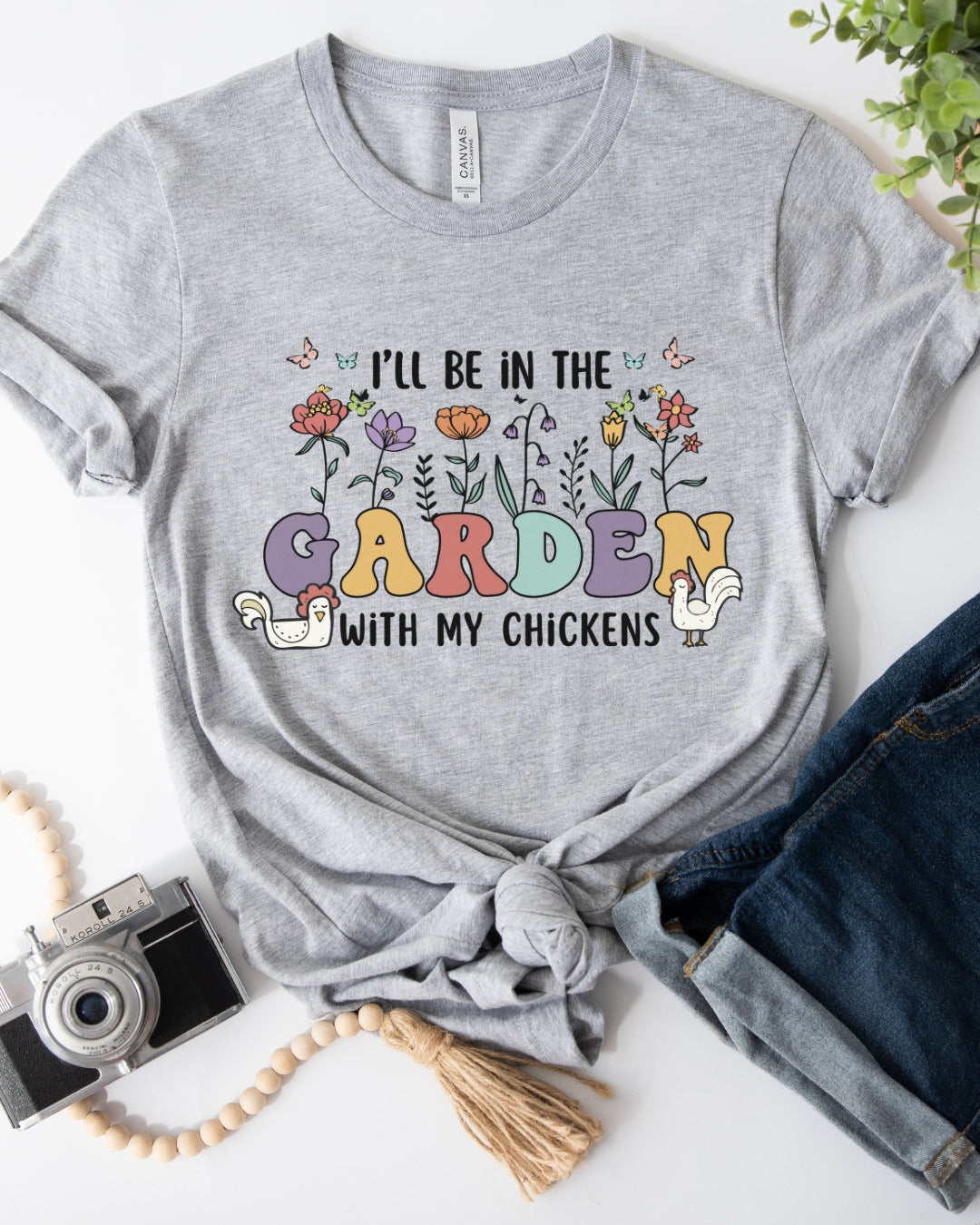 Garden and Chickens Tee