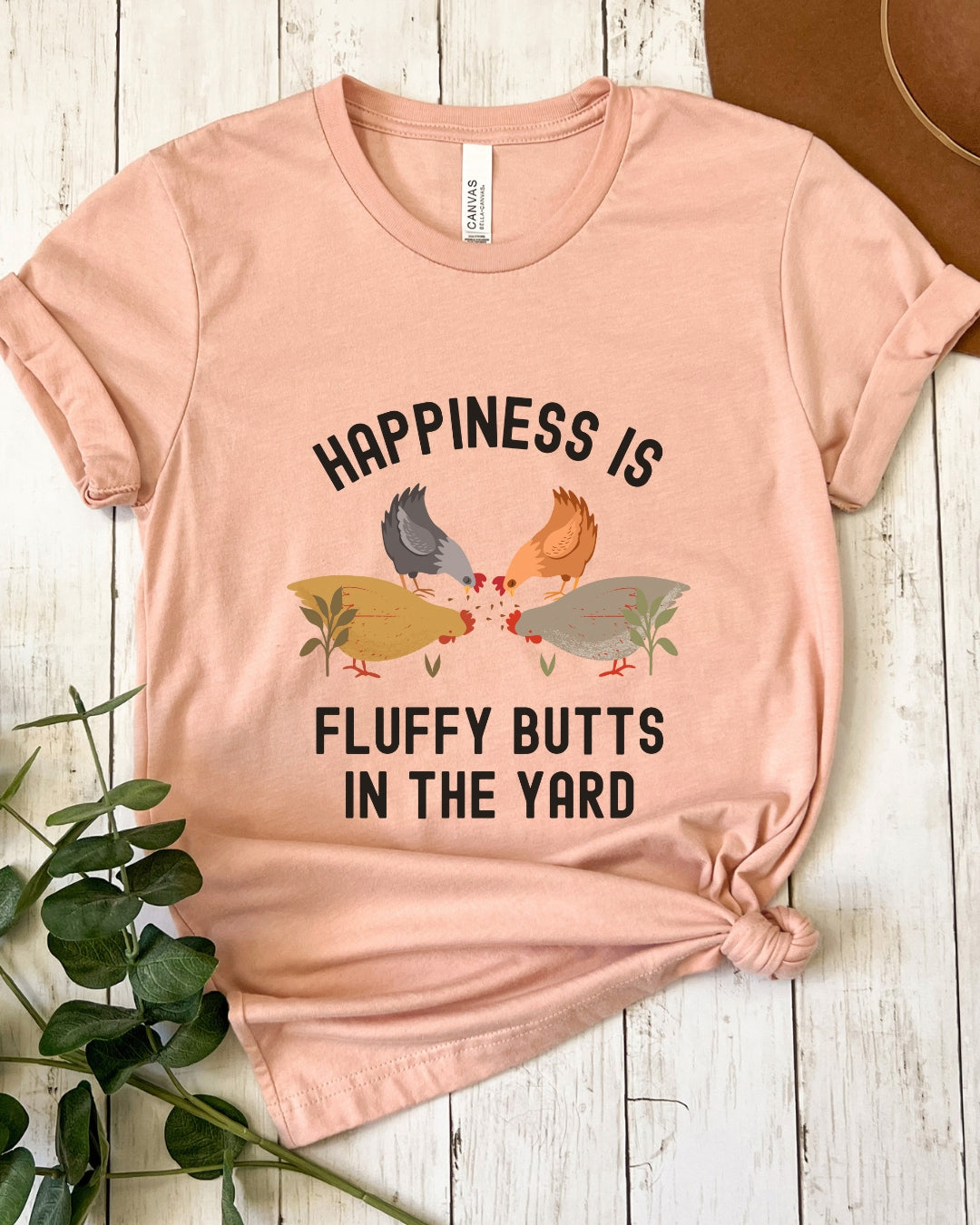 Fluffy Butts Chickens Tee