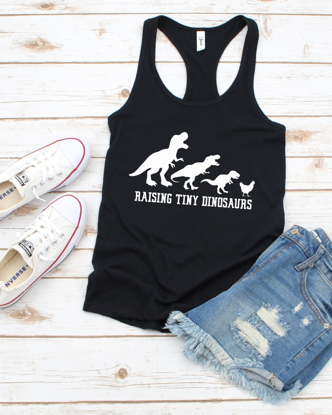 Tiny Dinosaurs Racerback Tank