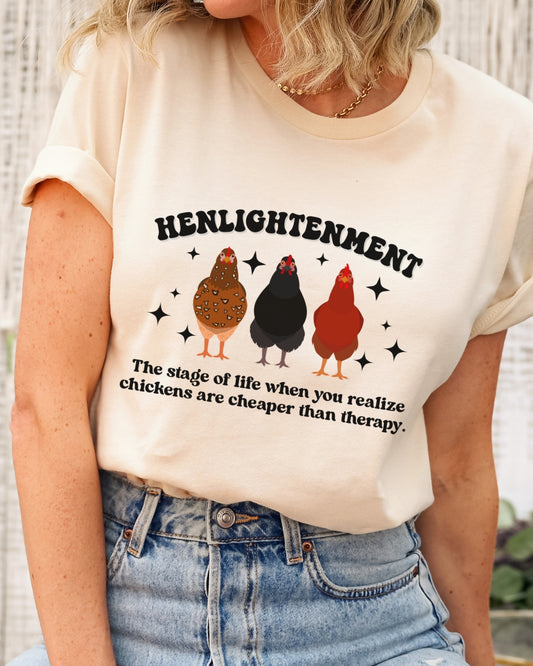 Henlightenment Chicken Tee