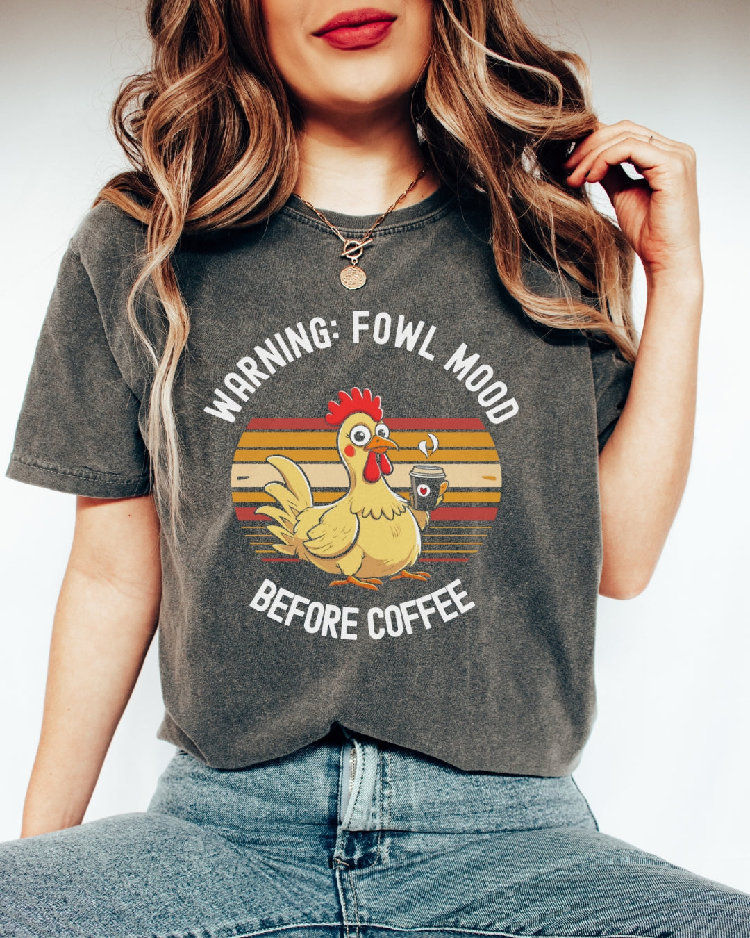 Coffee Lover Chicken Tee