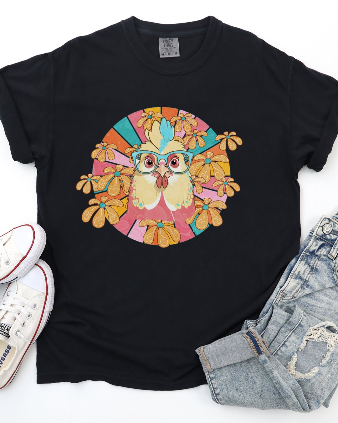Groovy Chicken Tee