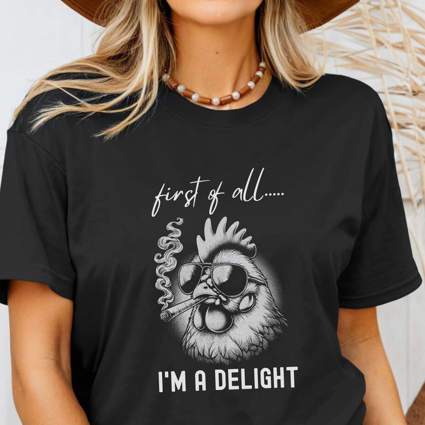 I'm a Delight Chicken Tee