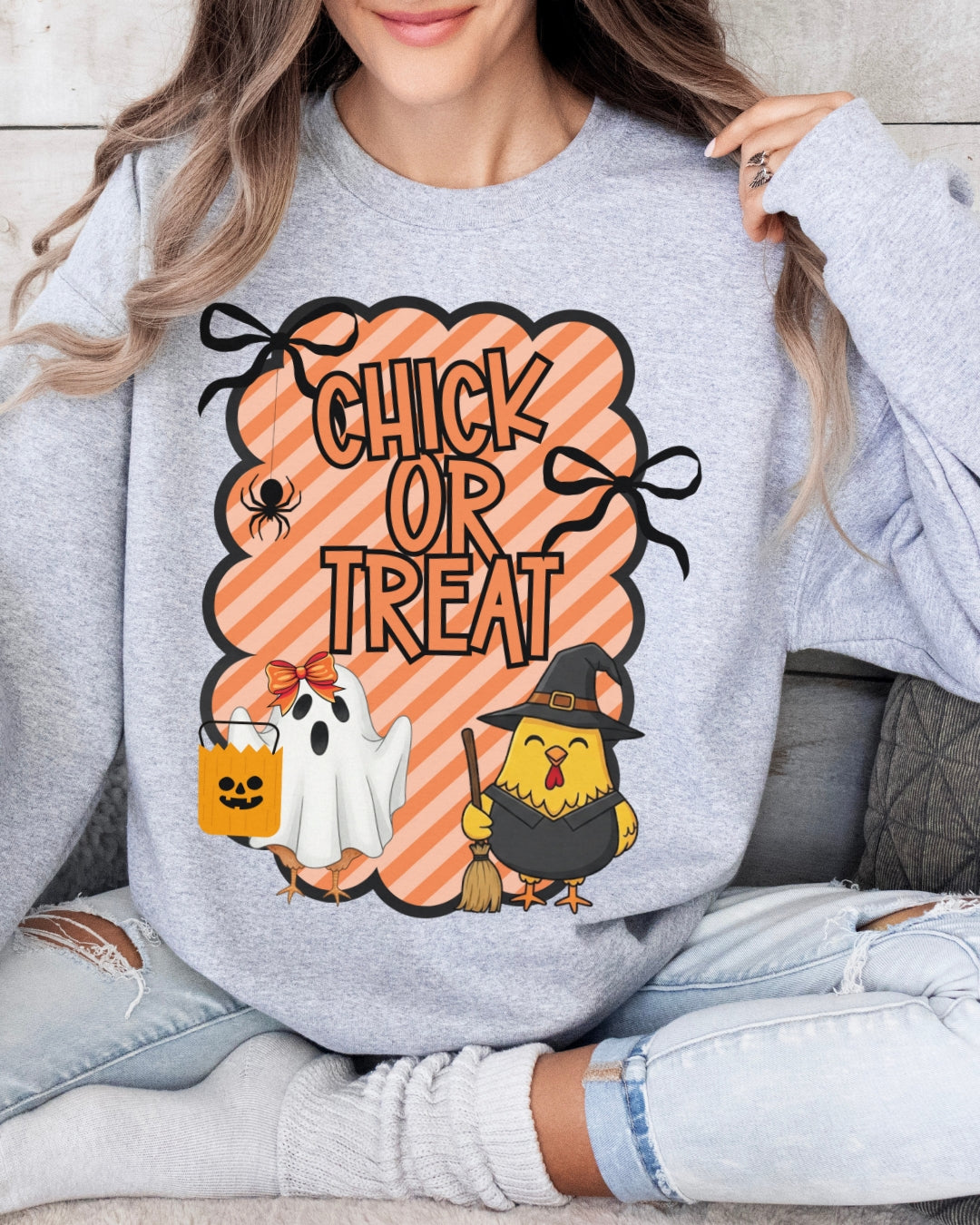 Spooky Chicken Sweatshirt
