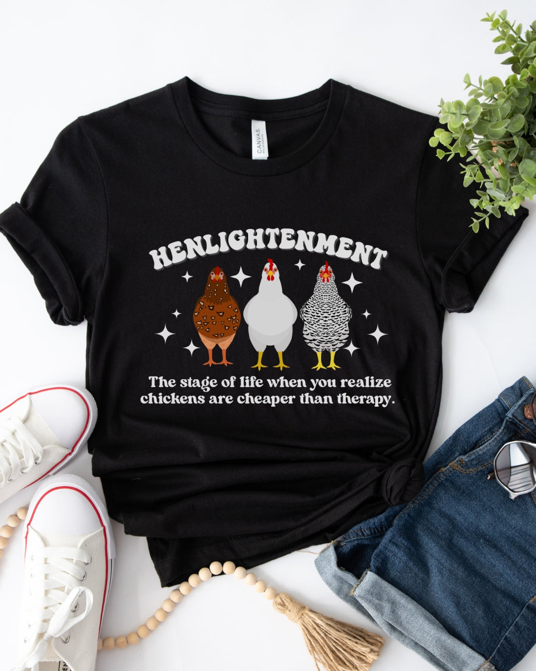 Henlightenment Chicken Tee