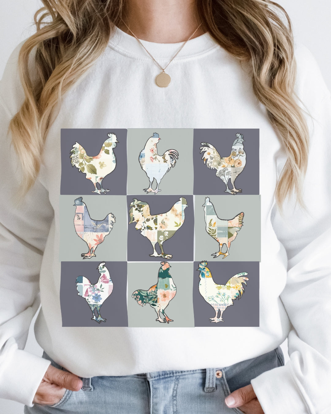 Boho Chicken Sweatshirt