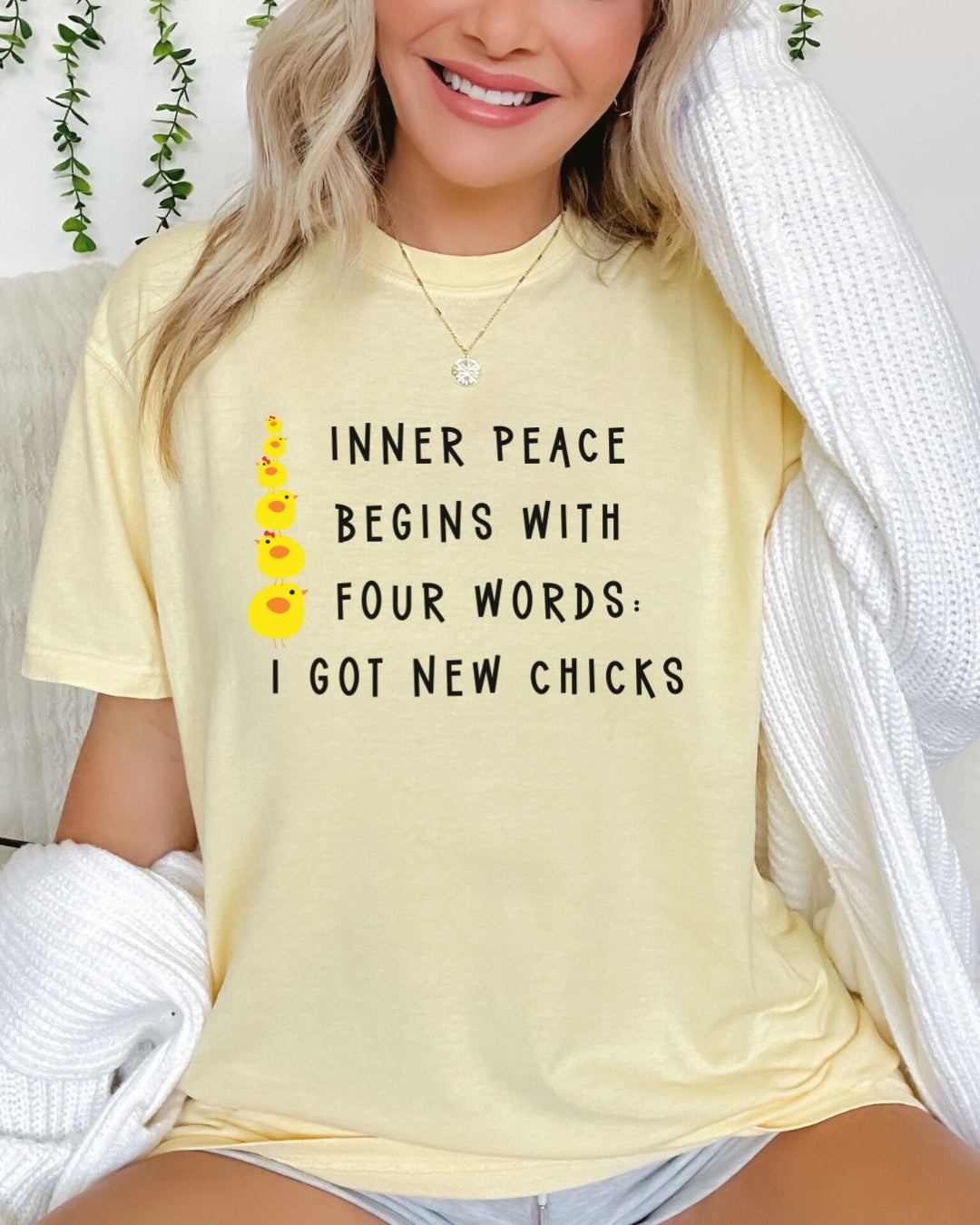 Inner Peace Chicken Tee