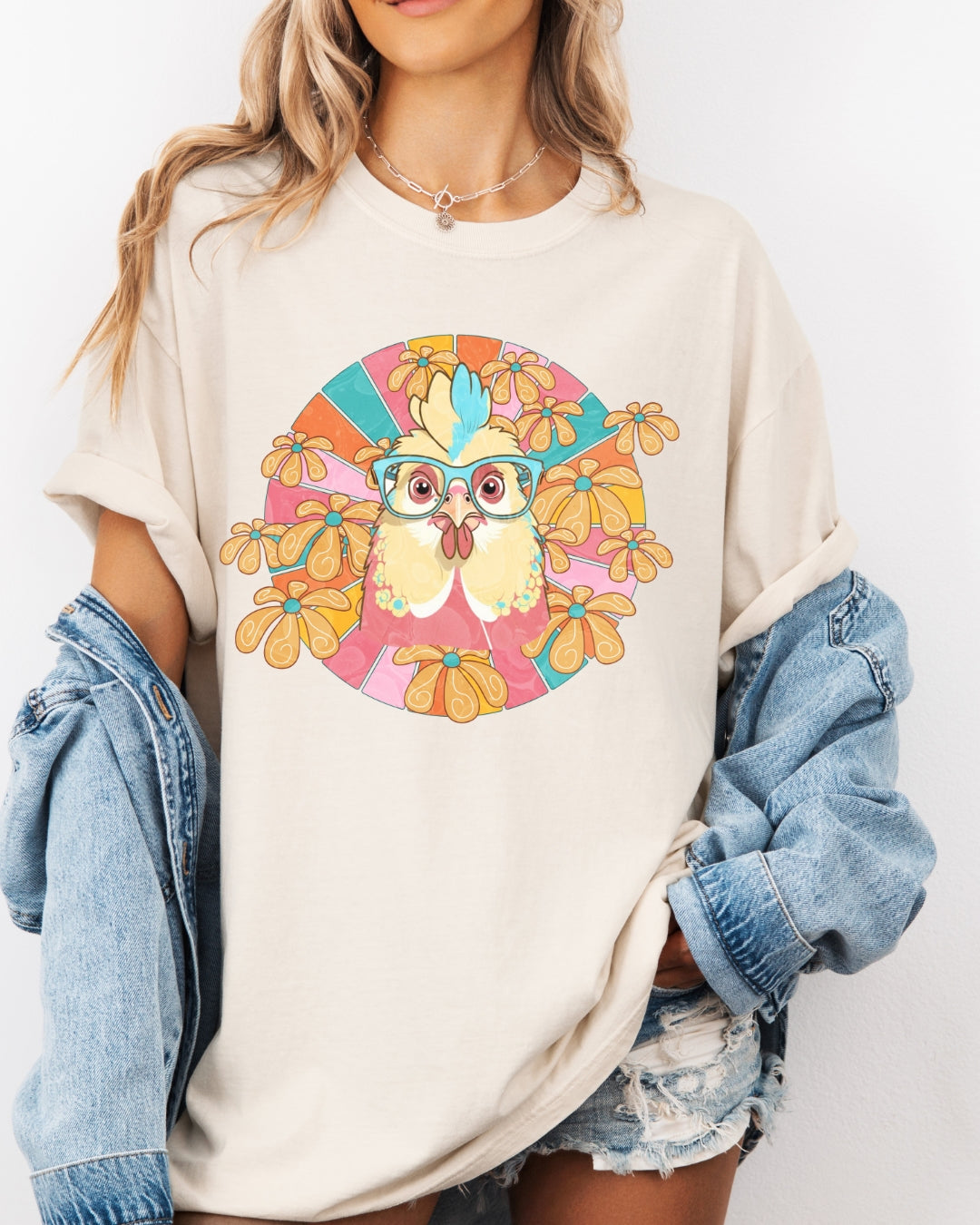 Groovy Chicken Tee