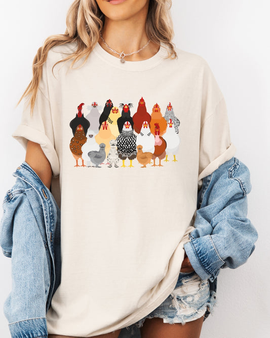 Chicken Breeds Tee