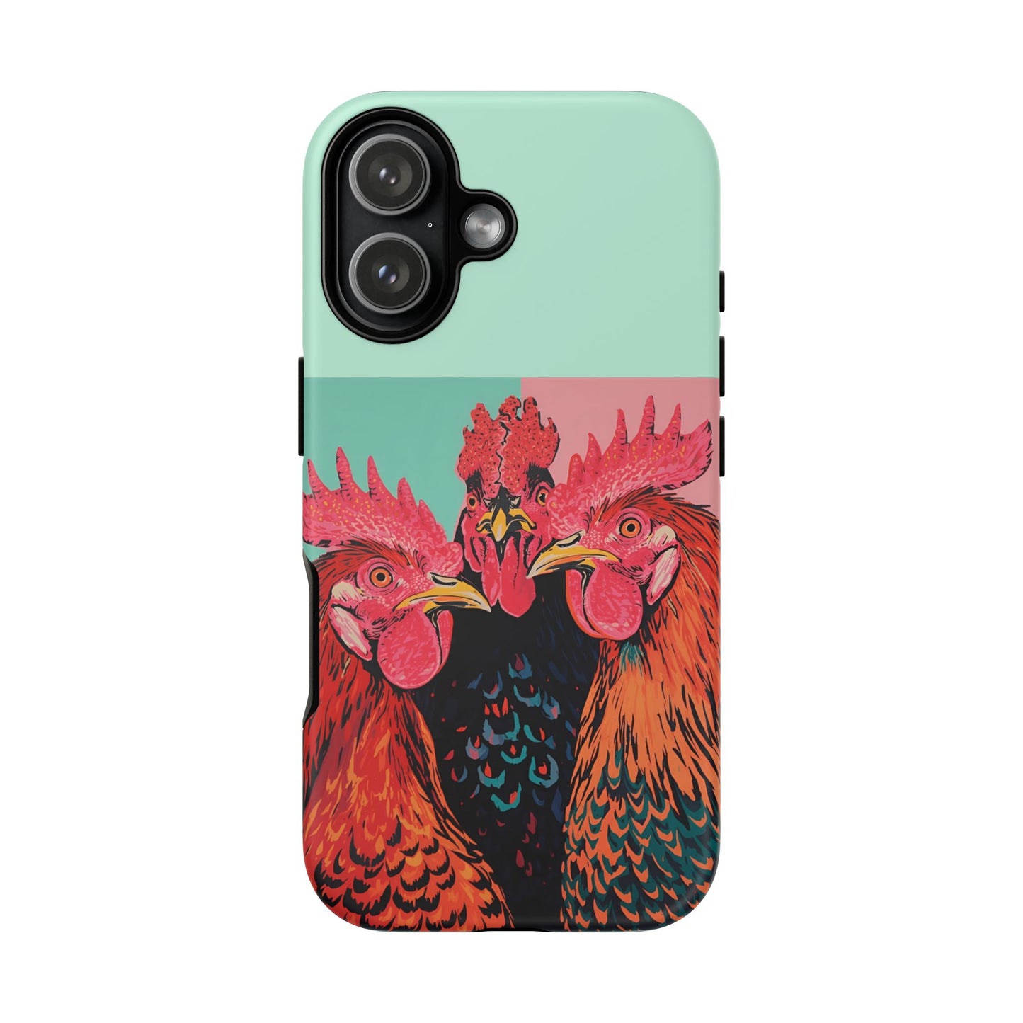Art Deco Chickens Phone Case