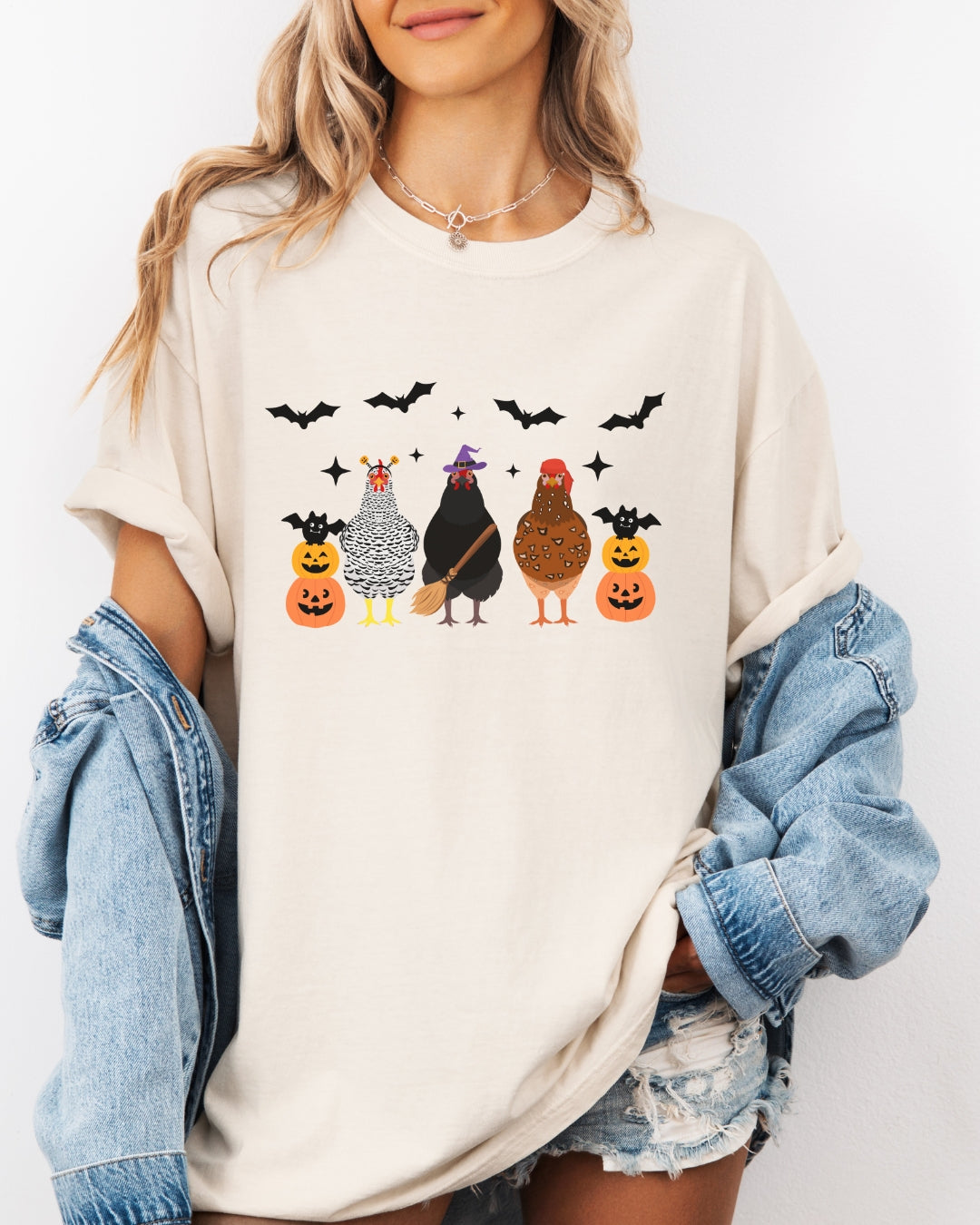 Halloween Chickens Tee