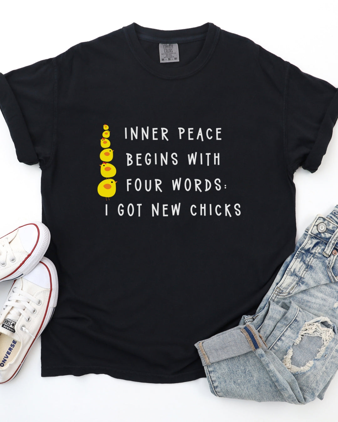 Inner Peace Chicken Tee