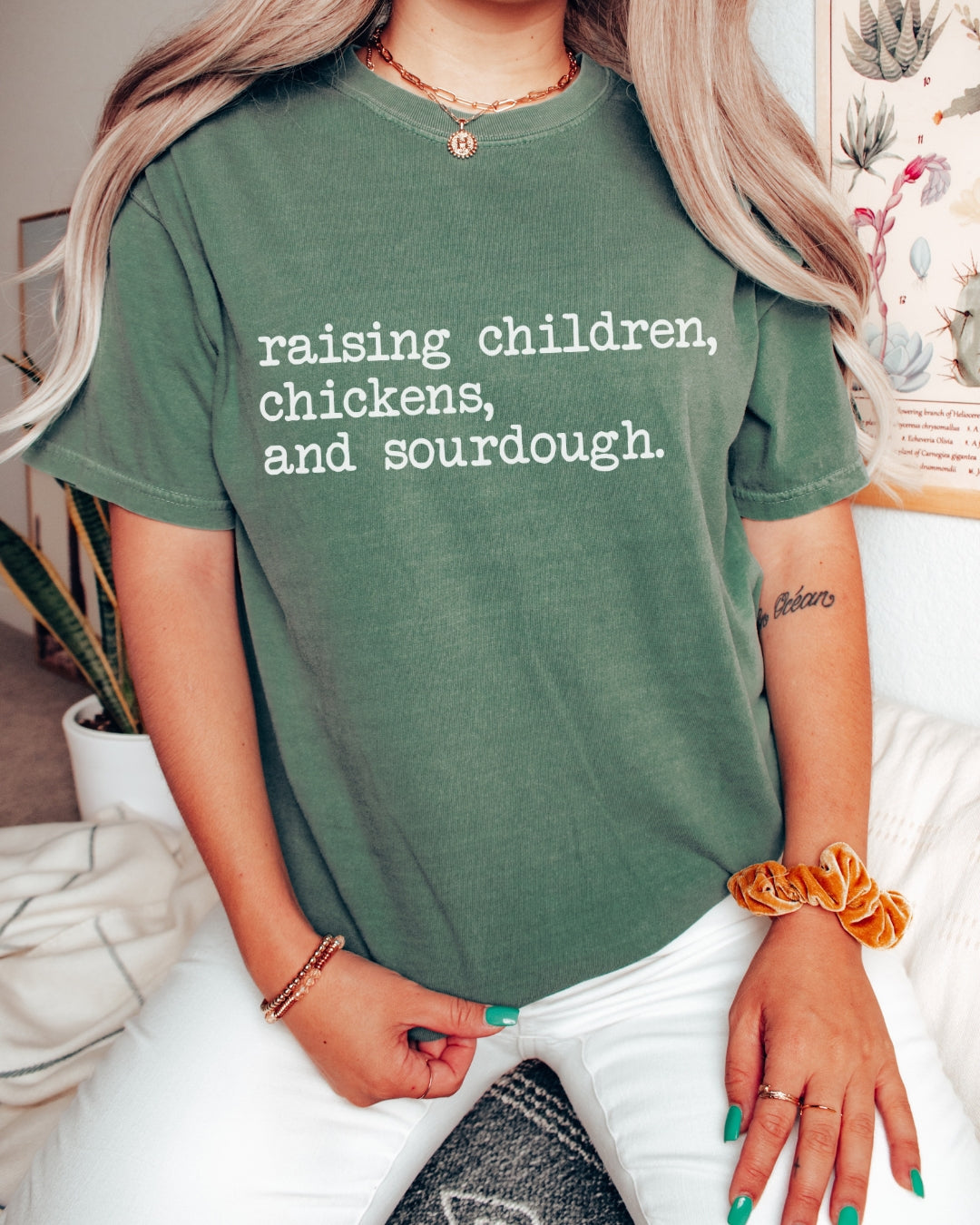 Homesteading Chicken Tee
