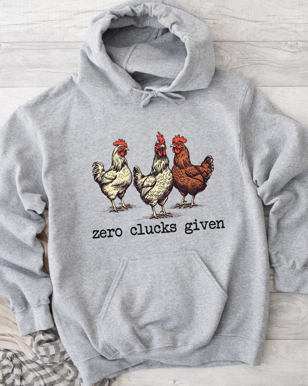 Zero Clucks Hoodie