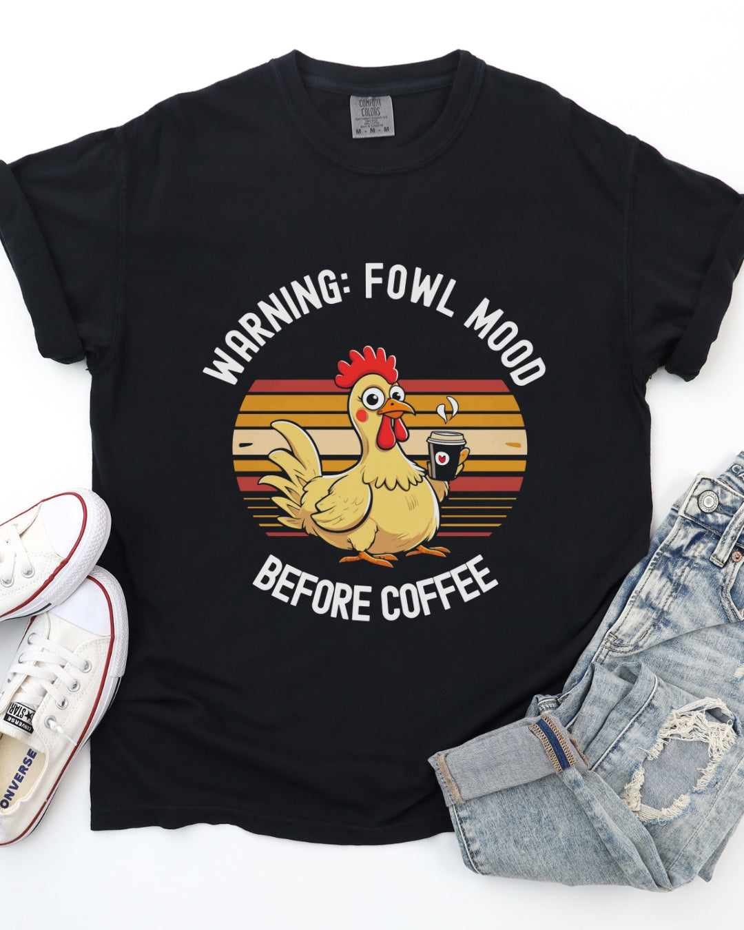 Coffee Lover Chicken Tee