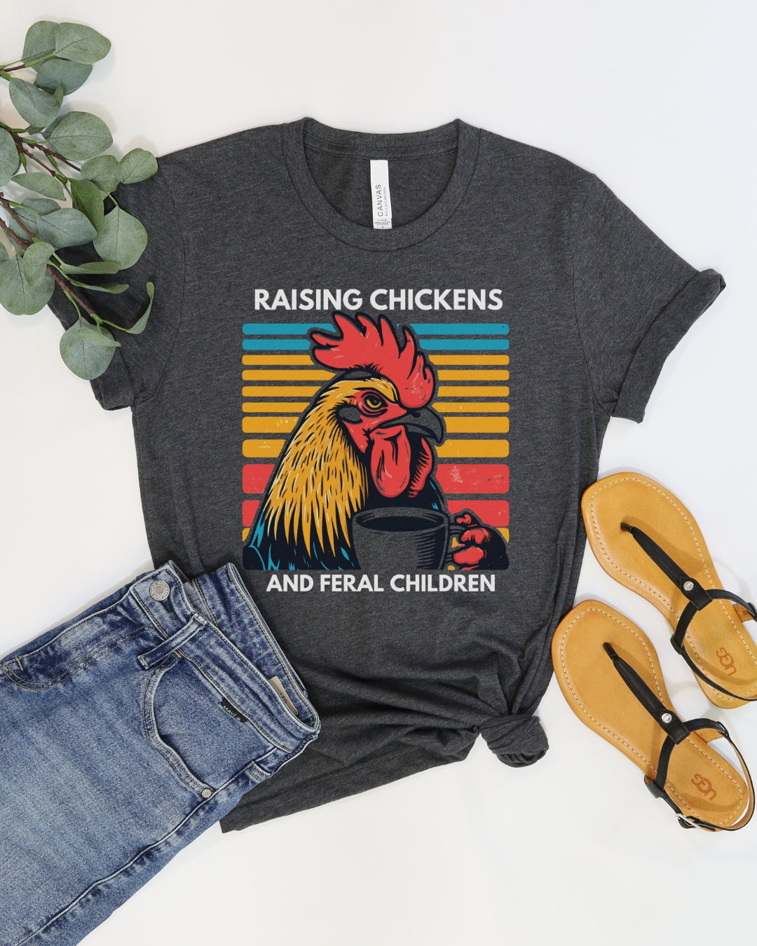 Chickens and Feral Children Tee