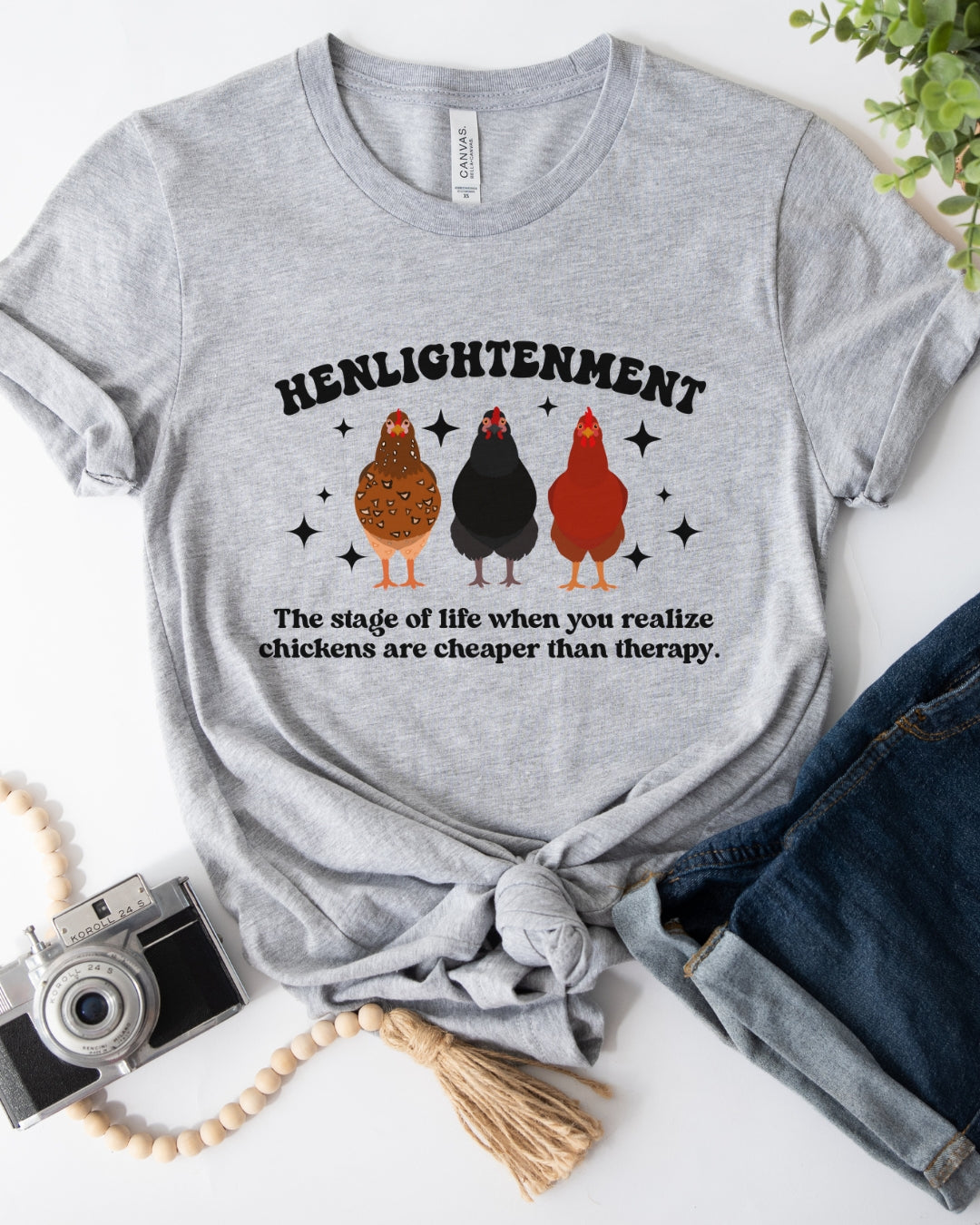 Henlightenment Chicken Tee