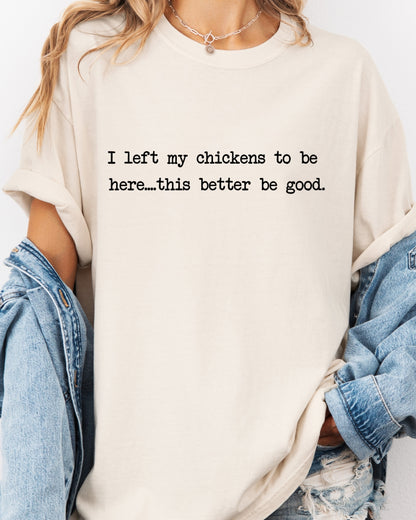 Funny Chicken Lover Tee