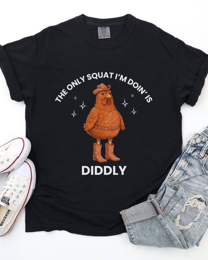 Diddly Squat Chicken Tee