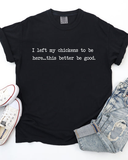 Funny Chicken Lover Tee