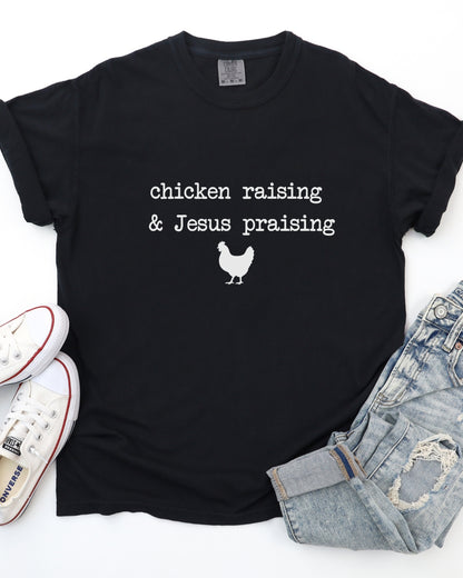 Chickens and Jesus Tee