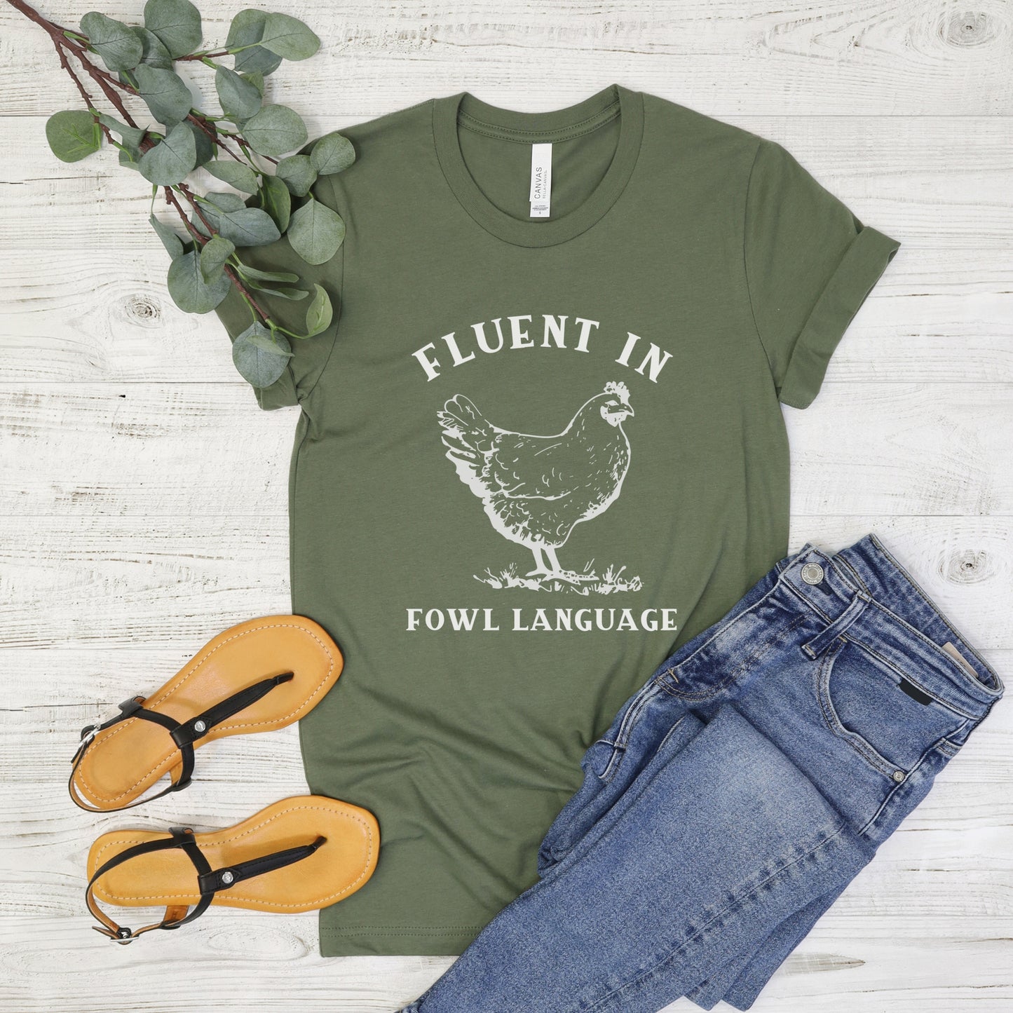 Fluent in Fowl Language Tee