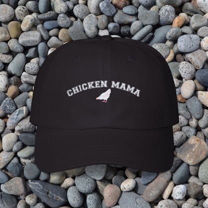 Embroidered Chicken Mama Hat