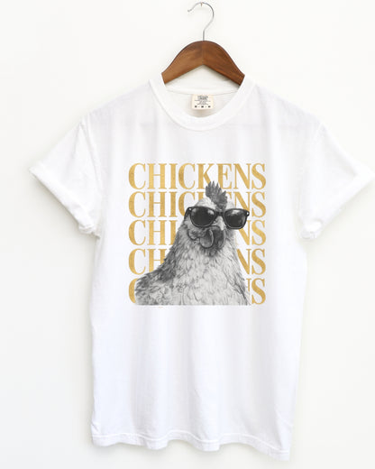 funny chicken lover tee