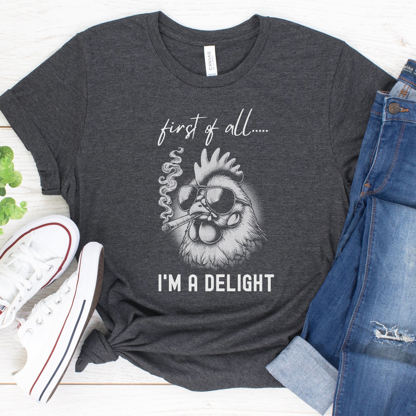 I'm a Delight Chicken Tee