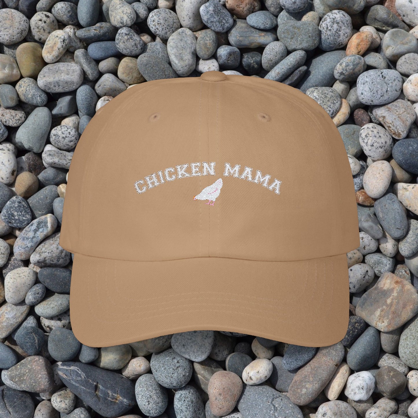 Embroidered Chicken Mama Hat