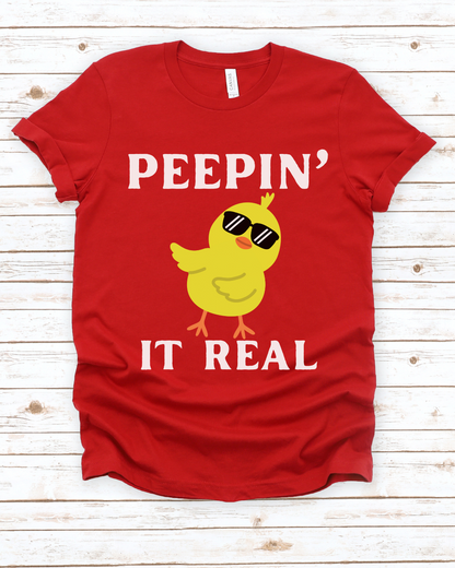 Peepin' It Real Tee