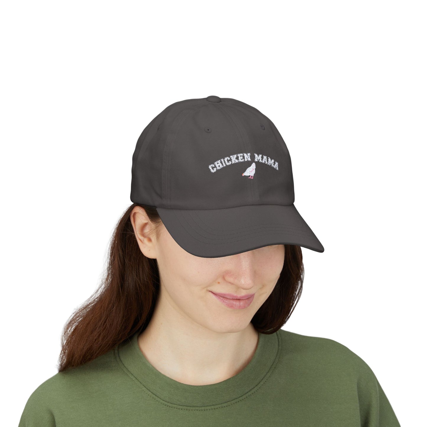 Embroidered Chicken Mama Hat