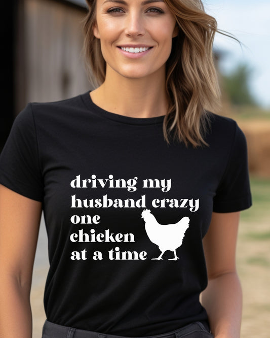 Funny Chicken Wife Tee