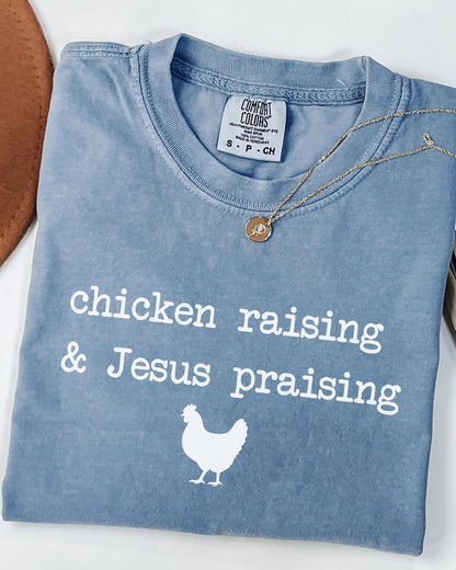 Chickens and Jesus Tee