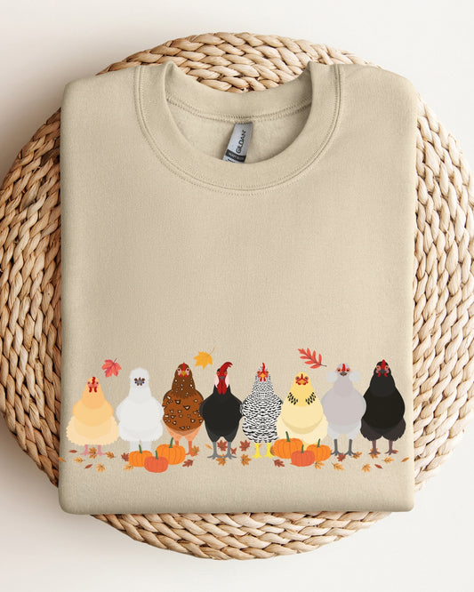 Fall Chickens Sweatshirt